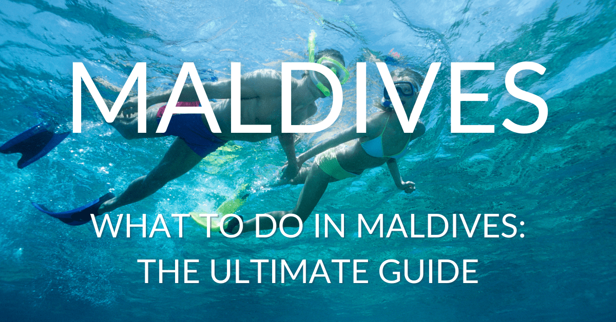 Maldives - what to do
