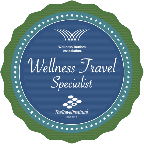 Wellness Travel Specialist badge