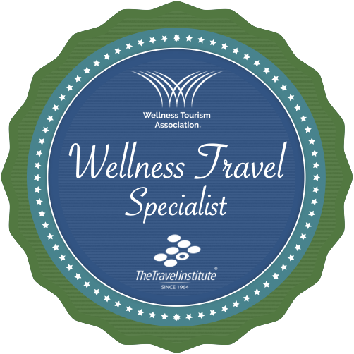 Wellness Travel Specialist badge