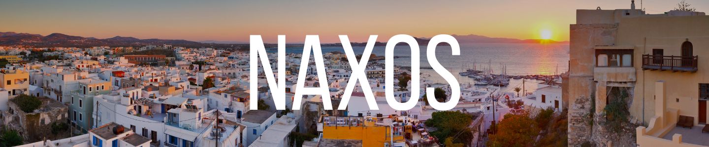 panorama of Naxos, Greece