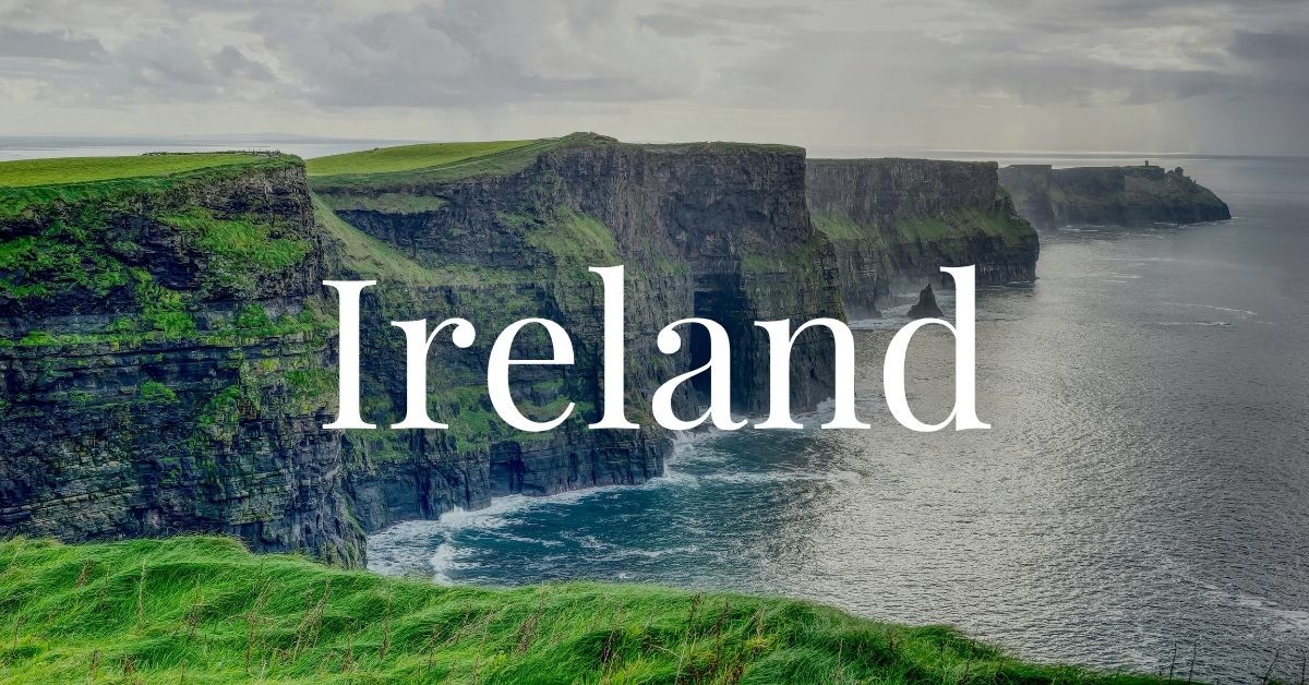 the Cliffs of Moher near Galway, Ireland