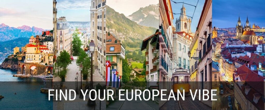 Find your European destination vibe