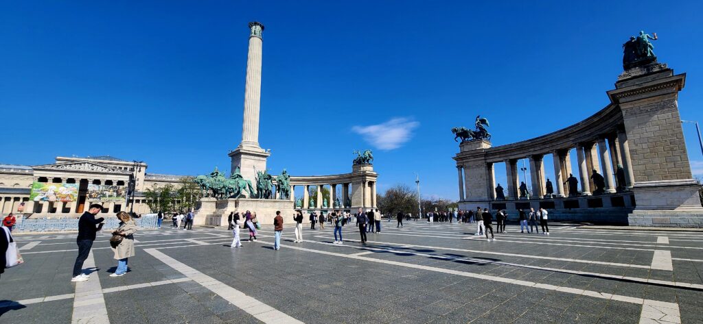Heroes' Square, Budapest, Hungary